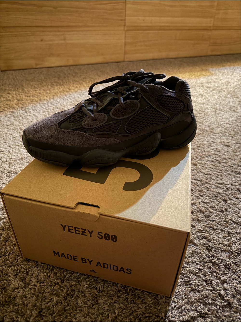 adidas Yeezy 500 Men’s Utility Black Sneaker